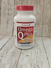 Dr. Sinatra Omega Q Plus Ultra 100Mg w/Resveratrol CoQ10 60ct – 1 MONTH SUPPLY!