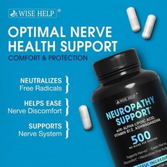 Scientifically Formulated Neuropathy Relief – 60 Natural Capsules for All Ages