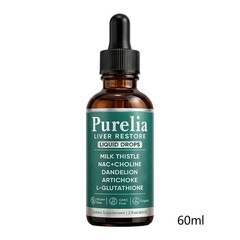 Liver Purelia Restore Drops – With Milk Thistle, L-Glutathione 60ml