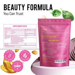 MERRY VITA Collagen for Women – Hydrolyzed Multi Collagen Peptides Types I, I…