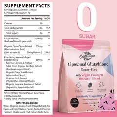 Orinthalixium Liposomal Glutathione Gummies 150 Count (Pack of 2), Purple