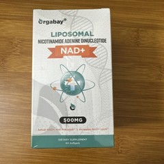 Orgabay Liposomal NAD+ 500 Mg, Third Party Tested, High Absorption EX12/28 NEW!!