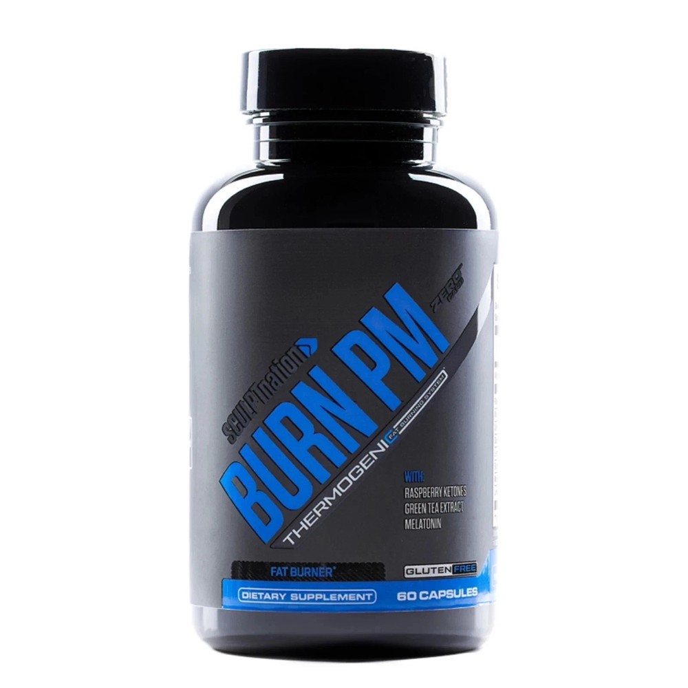 BURN PM Sculptnation Natural Enhance Fat Burn weight Loss Thermogenic, Free Ship