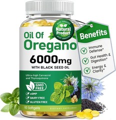 Lab-Verified Black Seed Oil Softgels for Digestive Comfort – 60 Non-GMO Softgels