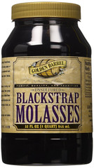 Golden Barrel Unsulfured Black Strap molasses, 32 oz 32 Fl Oz (Pack of 1)