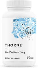 Thorne Zinc Picolinate 15Mg – Highly Absorbable Zinc Supplement – Supp
