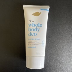 Dove Whole Body Aluminum Free Invisible Cream Deodorant Unscented 2.5fl oz New