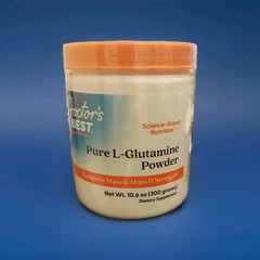 Doctor’s Best Pure L-Glutamine Powder 10.6 oz Bottle Exp 08/2026