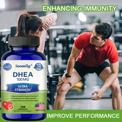 Promote Mood Supplements Improve Performance Immune Boost Energy 120 CT US