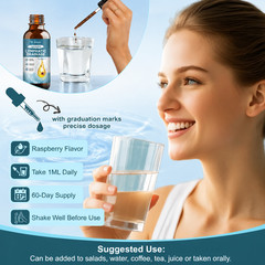 Totaria Liposomal Lymphatic Drainage Drops 11-in-1 Herbal Lymph Detox 60ml