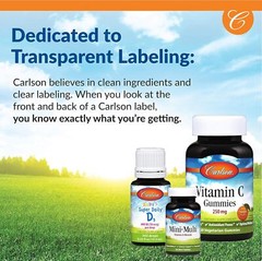 Carlson – Niacin, 50 mg, Supports Cholesterol Metabolism, Energy Production, Hea