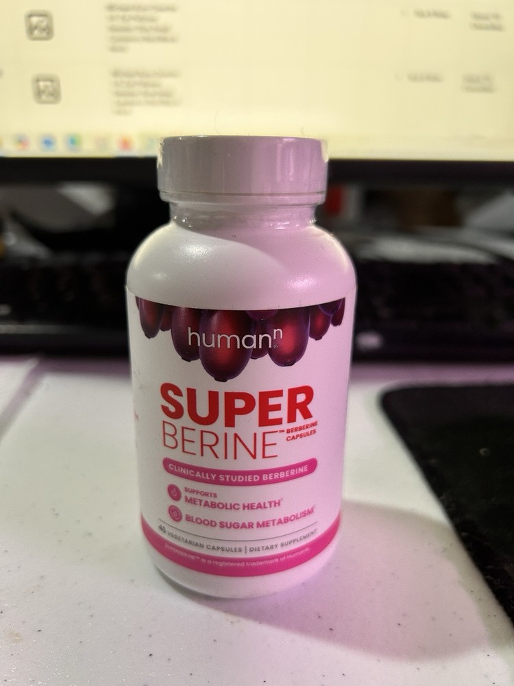 HumanN SuperBerine Capsules, 45 Count