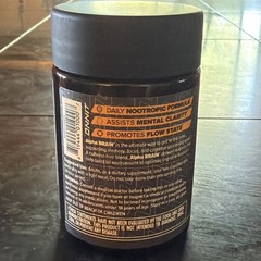 Brand New Sealed Onnit Alpha Brain Capsules – 30 Count Exp 04/2027