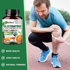 Glucosamine Chondroitin Turmeric MSM Triple Strength Joint Support 2100mg