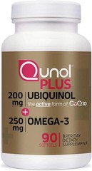 Plus Ubiquinol Omega-3 200mg 250mg 90 Softgels SEALED