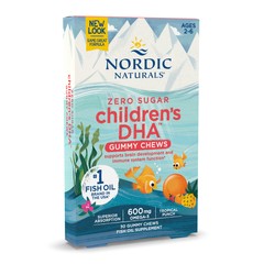 Nordic Naturals Children’s DHA Gummies – Tasty Chewable Omega-3s for Kids, 30 Ct