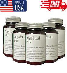 Pack of 5 AlgaeCal Plus Stronger Bones Dietary Supplement Algae Cal 120Ct