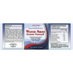 Cayenne Pepper Weight Management & Water Away Fluid Balance Support Supplement