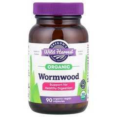2 X Oregon’s Wild Harvest, Organic Wormwood, 90 Organic Vegan Capsules (260 mg