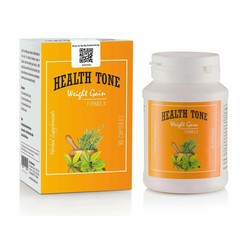 Health tone Herbal Weight Gain 90 Capsules ORIGINAL SEALED BOX FREE SHIPPING