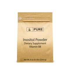 Inositol (Vitamin B8) Powder (8 Oz) Pure, No Fillers or Additives, Lab Ve