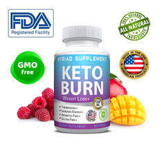 Keto BURN Diet Pills 1200 MG Ketosis Weight Loss Supplements To Fat Burn&Carb