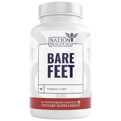 Nation Health MD BARE FEET Advanced Fungus Eliminator & Toenail Fungus | 3 Pack