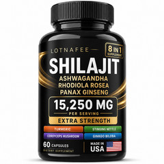 Shilajit Multivitamin(Turmeric, Ashwagandha, Ginger, Cordyceps Mushrooms)60 cap