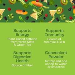 Amazing Grass, Greens Blend Energy, Powder, 14.8 oz, 60 Servings