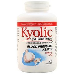 Kyolic Aged Garlic Extract Blood Pressure Health Formula #109 240 caps