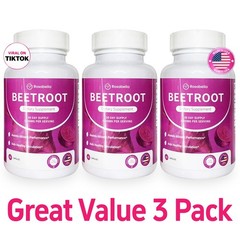 3Pcs Organic Rosabella Beet Root Natural Energy Boost Blood Pressure 60 Capsule