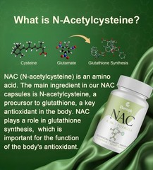 High Dose NAC Supplement 1200mg | N-Acetyl Cysteine Amino Acid Supplement.06/28*