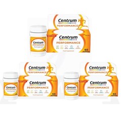 Centrum Performance Multivitamins 60 Tablets – 3 Pack Energy & Health