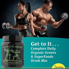Gym Essentials Women: Fuel Your Workouts w Essential Nutrition, Greens Superfood