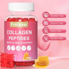 Multi Collagen Peptides Hydrolyzed Types I II III V X Supplement with Biotin Vc