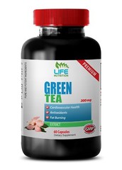 Organic Green Tea Leaf Powder – Green Tea Extract 300mg – Boost Liver Health 1B
