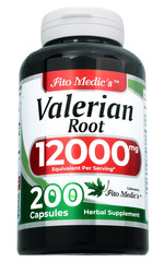 fito medics valerian root 200 capsules herbal supplement