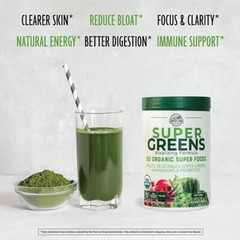 Country Farms Super Greens – Unflavored 10.6 oz Pwdr