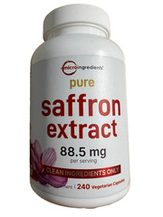 Micro Ingredients Saffron Extract 88.5 mg per serving – 229 tablets left