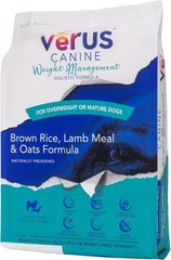 VeRUS Pet Foods Dry Dog Food Lamb,Weight Management Formula 12lb Bag