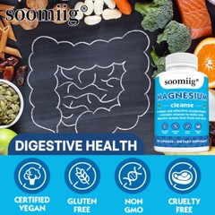Magnesium Oxygen Digestive System Cleanser 30/60/120 Capsules