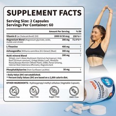 DeepCalm 15in1 Magnesium Complex for Women & Men, Magnesium Supplement, Sleep…