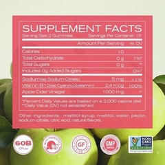 NEWELLME Apple Cider Vinegar Gummy Energy and Gut Health – Supports Digestion