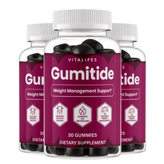 ( 3 Pack ) Gumitide Weight Management Gummies, Gumitide Supplement 30 Gummies