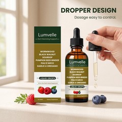 LUMVELLE Wild Harvested Wormwood Herbal Liquid Botanical Supplement Drops 1-5PCS