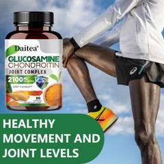 Glucosamine Chondroitin Turmeric MSM Triple Strength Joint Support 2100mg