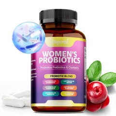 Women’s Probiotics 120pcs-Balances Flora, Promotes Intestinal and Overall Health