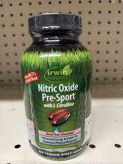 Nitric Oxide Pre-Sport® with L-Citrulline, 60 Liquid Soft-Gels