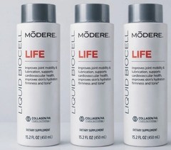 Modere Liquid Biocell Collagen Life 15.2 Fl Oz ( Pack of 3 ) New Exp 10/2026