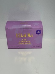 EllaOla Unflavored Kids Multivitamin 30 Sachets Exp 1/2028 Sugar Free